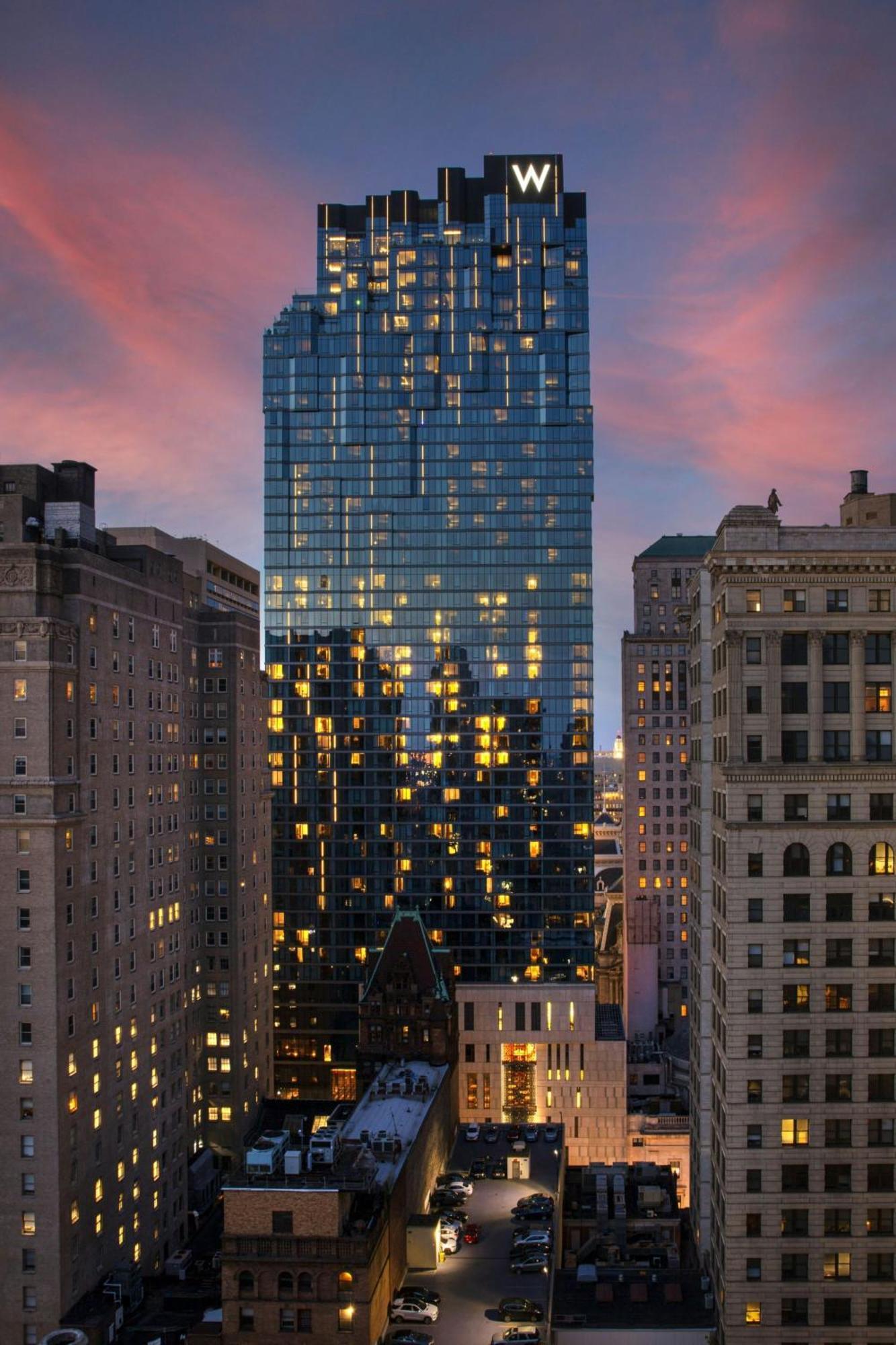 W Philadelphia Hotel Luaran gambar