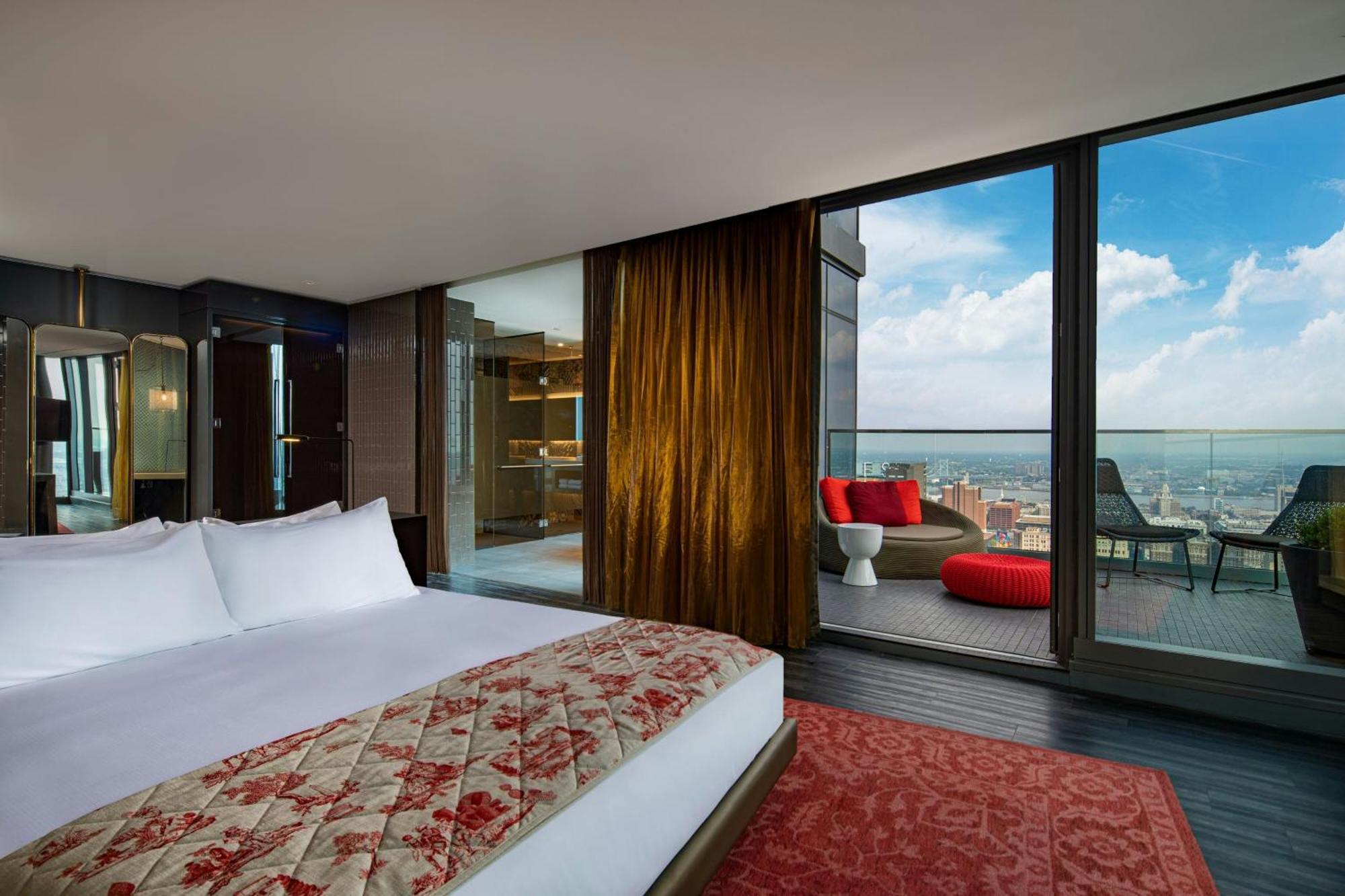 W Philadelphia Hotel Luaran gambar