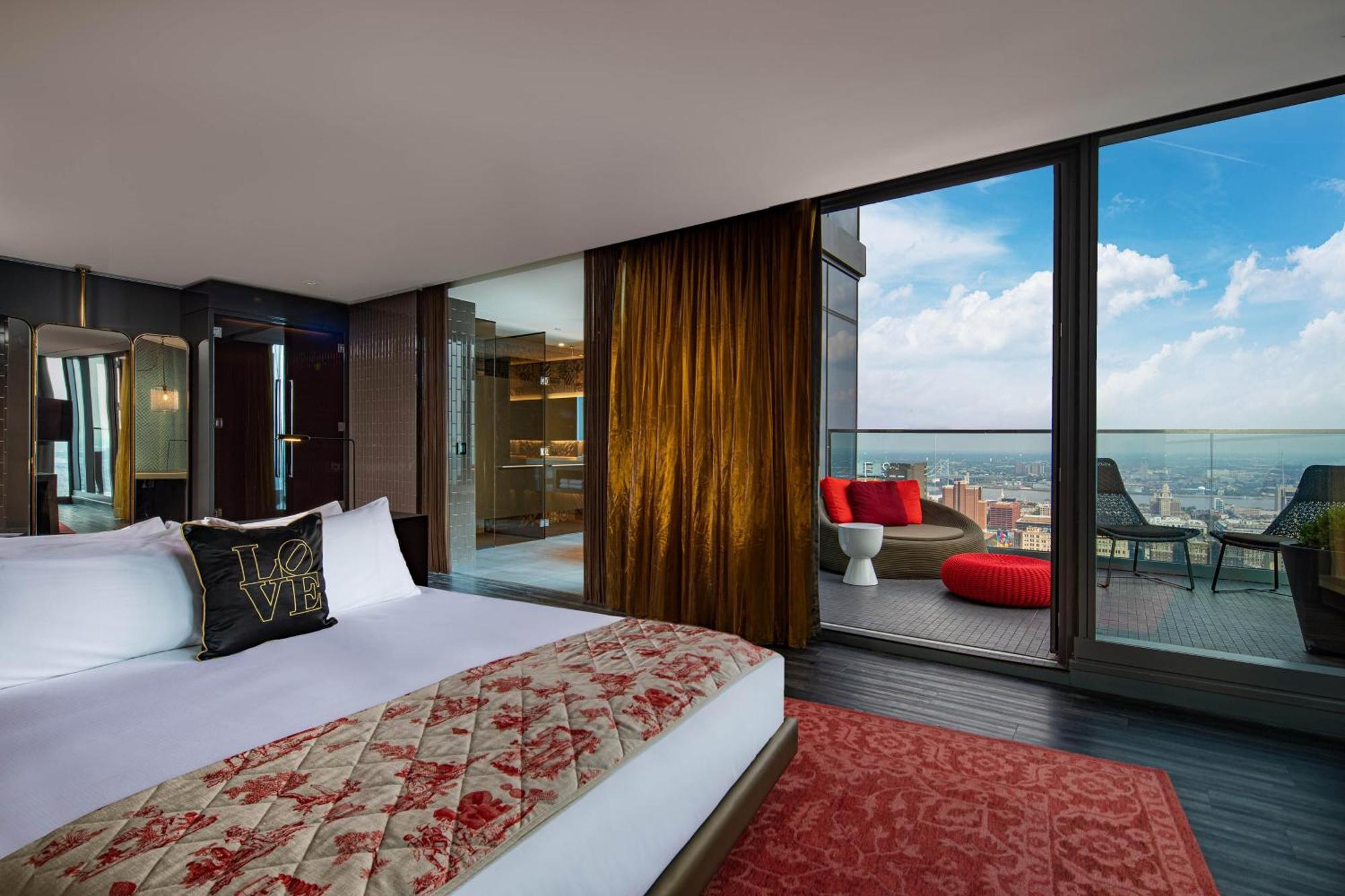W Philadelphia Hotel Luaran gambar